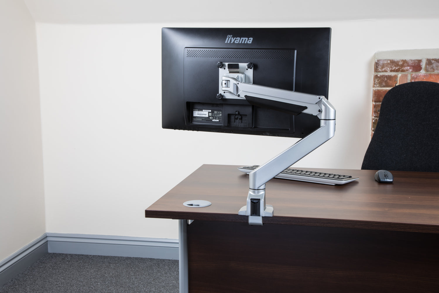 Desktop Power - Iris Gas Lift monitor Arm