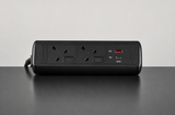 Protea Desk Power Unit | UK Socket, USB & Data | Office Desk Module