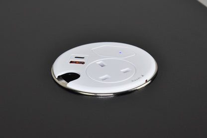 Punto - Powered Desk Grommet - Desktop Power