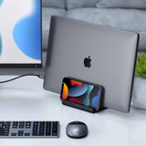 Satechi Dual Vertical Laptop Stand - Desktop Power