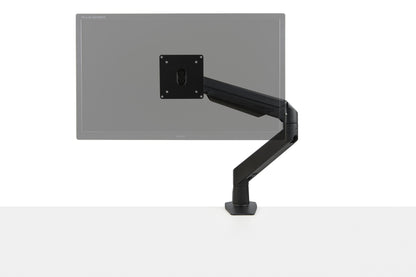 Iris Flat Screen Gas Lift Monitor Arm - Single - Desktop Power