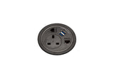 Punto - Powered Desk Grommet - Desktop Power