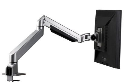 Iris Flat Screen Gas Lift Monitor Arm - Single - Desktop Power