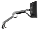 Iris Flat Screen Gas Lift Monitor Arm - Single - Desktop Power